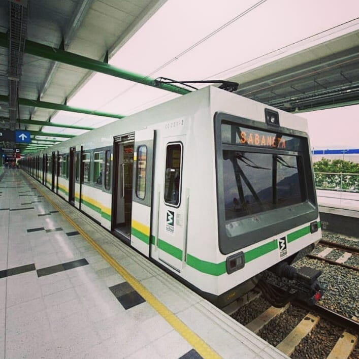 Medellin Metro Train