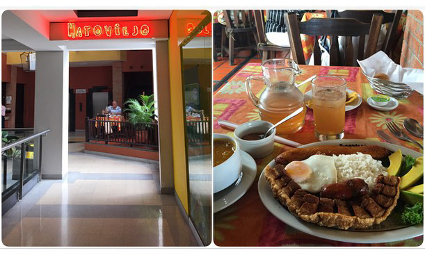 Bandeja Paisa at Hatoviejo restaurant