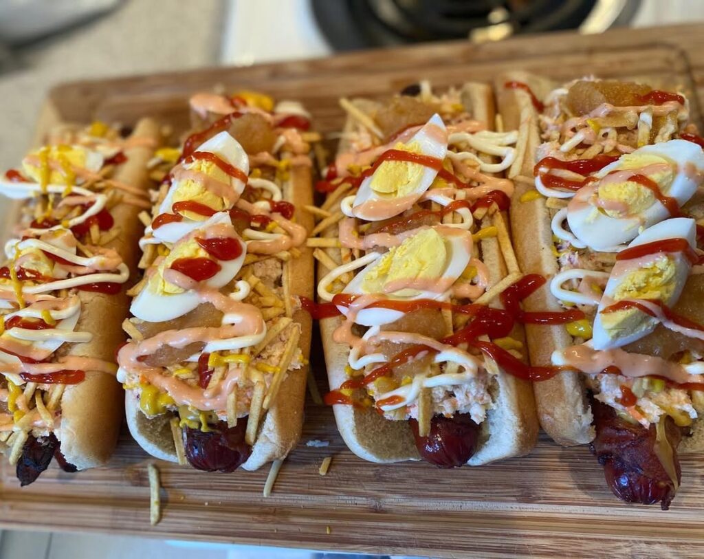 Colombian Style Hot Dogs
